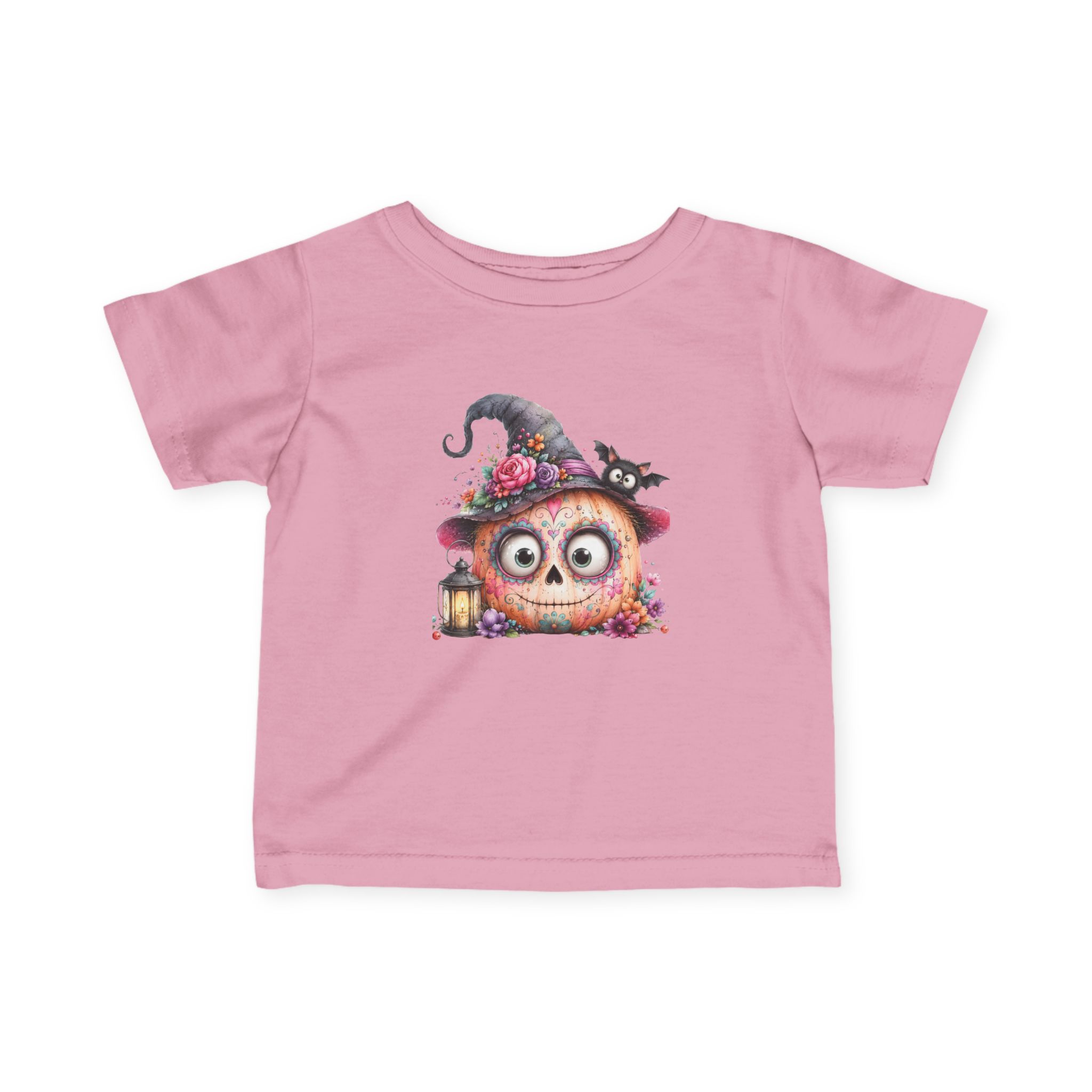 Cute Pumpkin Witch Infant Halloween Tee