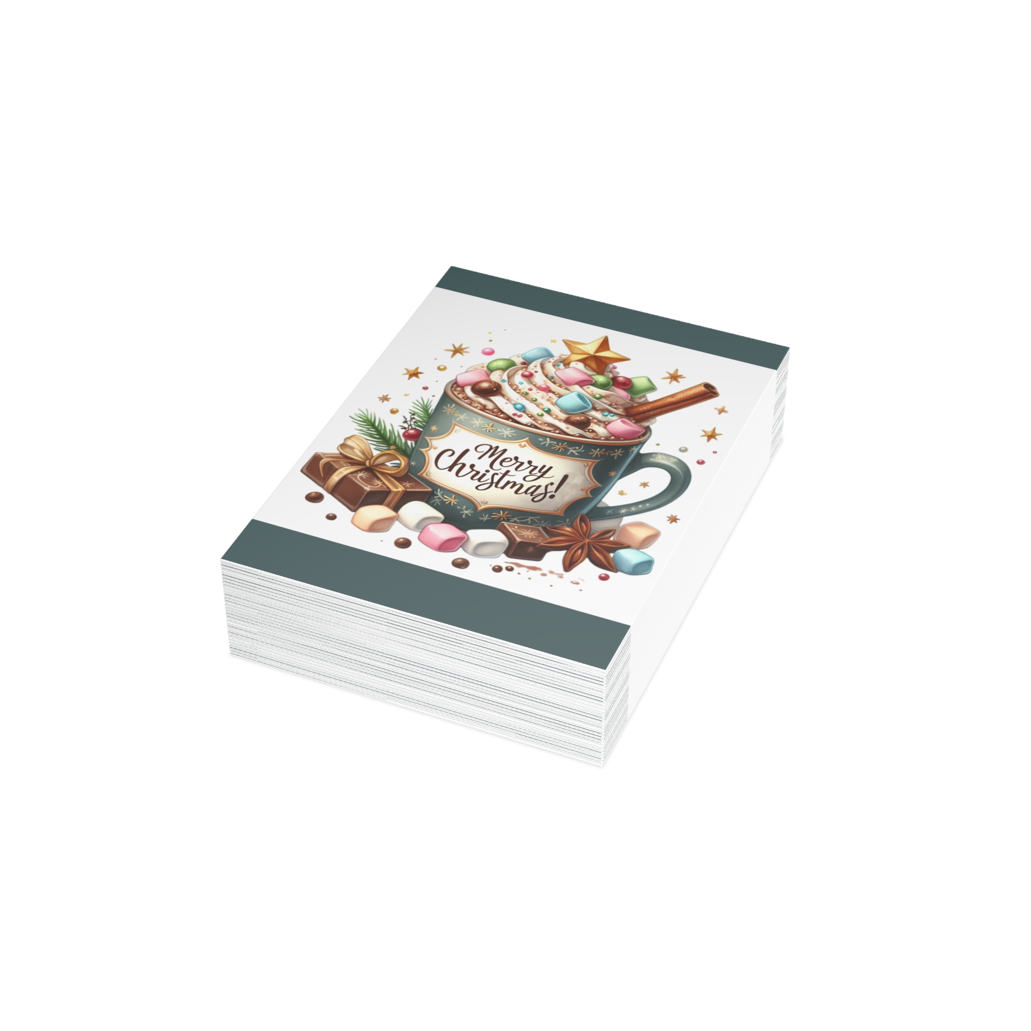 Festive Hot Cocoa Holiday Card