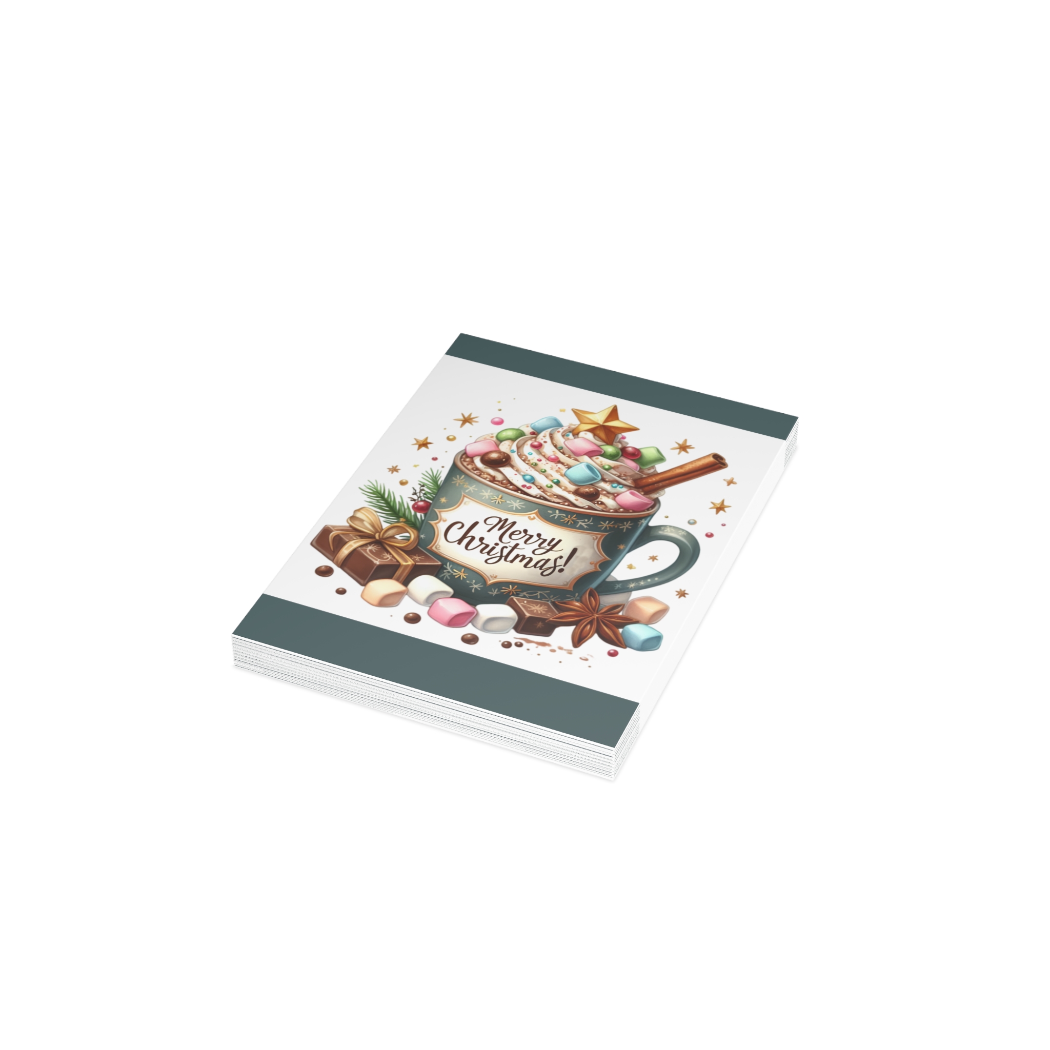 Festive Hot Cocoa Holiday Card