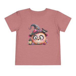 Cute Halloween Pumpkin Witch Toddler Tee - Image 11