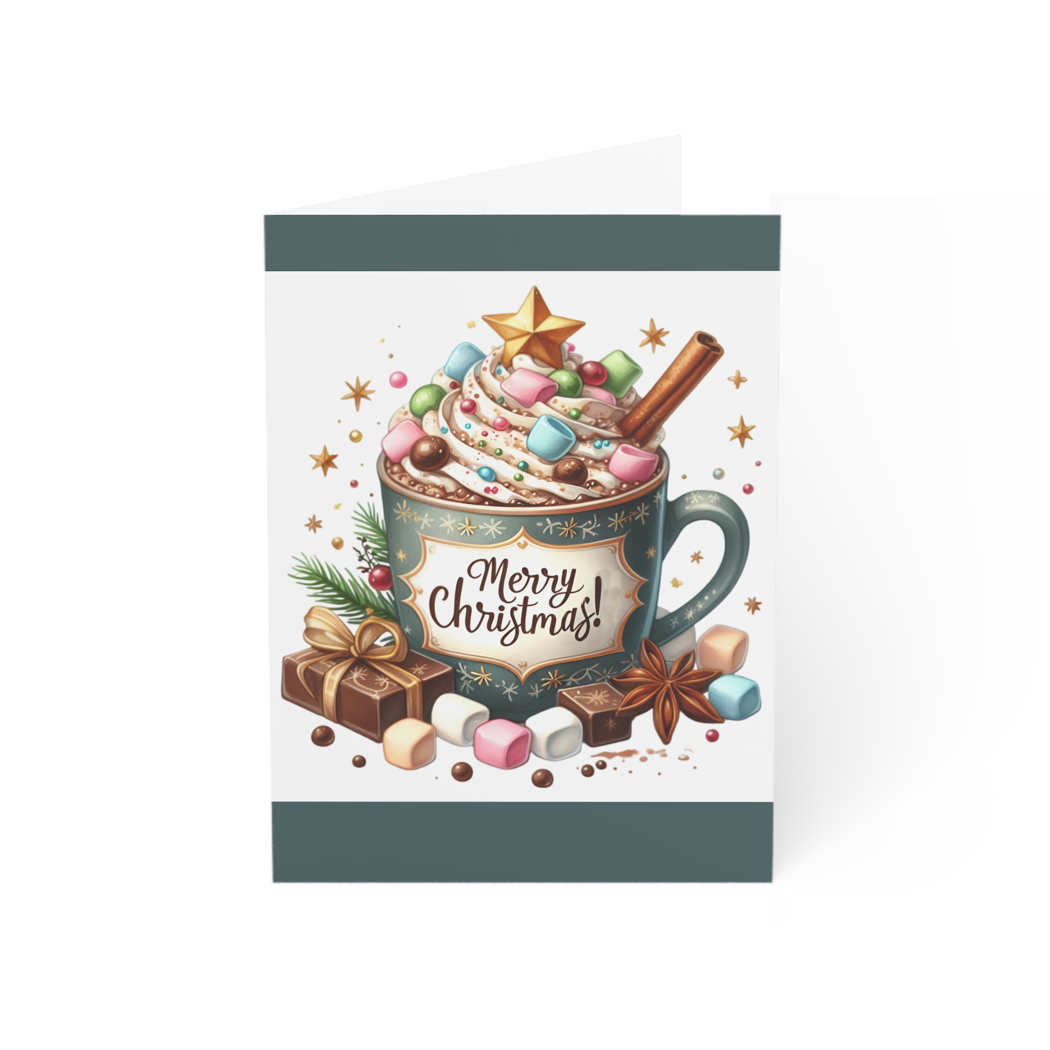 Festive Hot Cocoa Holiday Card