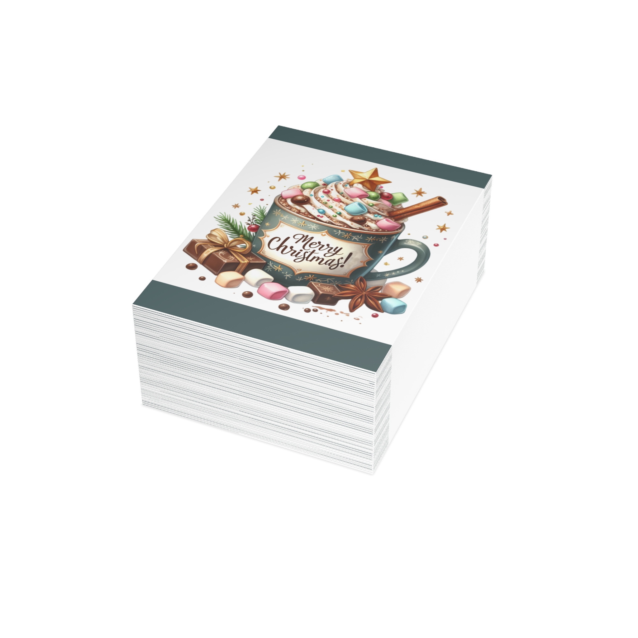 Festive Hot Cocoa Holiday Card